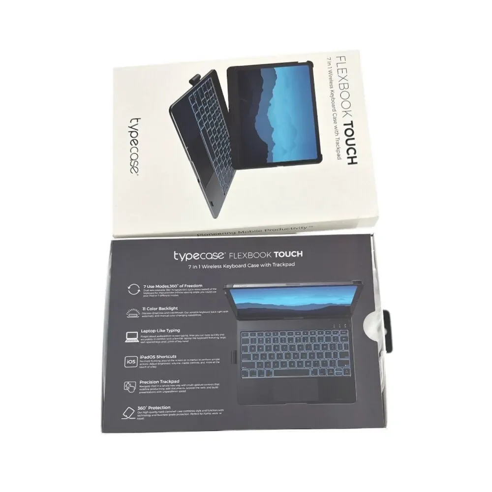 11 inch ipad Keyboard Case Flexbook Tough Typecase Keyboard & trackpad